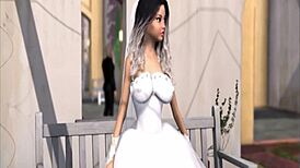 big cock and big boobs clash in wild 3d hentai porn