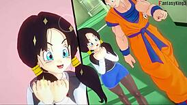android 18 and videl want to fuck gohan?