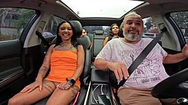 millena gomes just turned adult and jumped into car banging