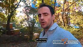 Horny Lola Shine Bangs Blind Date Publicly Before Indoor Facial - Wolf Wagner Love