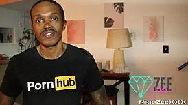 Pizza slut delivery service with cowgirl riding and big cock! 😈