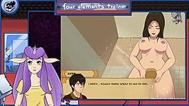 Avatar: The Last Airbender – Trainer of the Four Elements – episode 27 ” Shower Fun