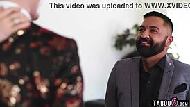 Boss And Assistant Explore Bisexual Threesome With Boyfriend In Office