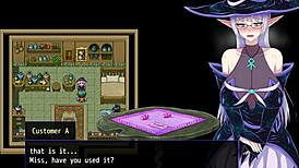 Kris explores the city of pleasure in this anime hentai adventure with masturbation and blowjobs