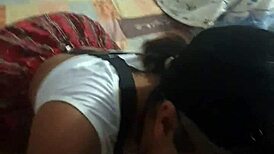 Amateur couple in POV doing blowjob & doggystyle