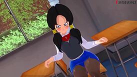 android 18 and videl want to fuck gohan?