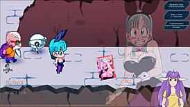 Intense Dragon Ball Hentai Fuckery in Time Travel Paradise.