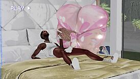 Mechanic Gets Deepthroat, Doggystyle, And Cumshot From Big Cock.