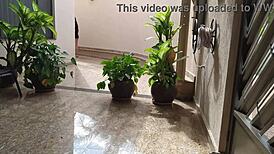 Beautiful Married Woman Flashes and Gives Oral to Delivery Guy to Avoid Paying for Gas.