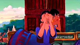 Watch the steamy sex scene from Road to Eldorado cartoon!