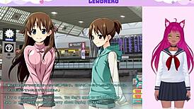 Virtual YouTuber exposed herself sexually and play with sex toys and Lovense in anime video