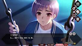 Doukyuusei Satomi's events and ending in the coffee shop