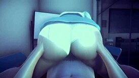 Anime Hentai Uncensored Office Worker Cum On Big Ass!