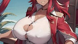 Giant Tits Pirate Girls Compilation!