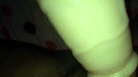 Playing With Wet Pussy Sex Toy