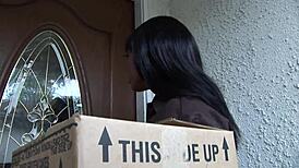 Tight Body Ebony Slut Imani Rose Fucks Two Black Studs