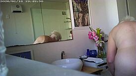 Granny Shows Off Her Boobs in Wild Action!