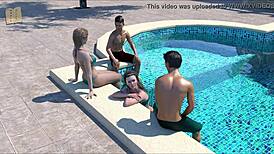 Missing Erotic Scenes with Wife and Stepmother 24