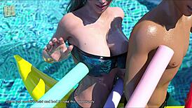 Missing Erotic Scenes with Wife and Stepmother 24