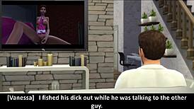 vanessa's special guest in chapter 18, the girl next door sims 4