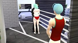 bulma, you cooking almost naked? let's bang hard!