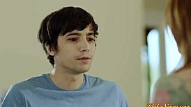 Hot guy fulfills stepmom's wildest bedroom desires