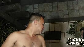 Carnaval Safadinhas 2020 gang bang explodes with Rubens Badaro, Bettoh Fitness, Mirella Mansur, and Fabinho Costha.