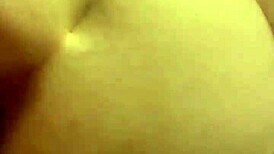 Cheating wife with big ass takes monster cock from husband