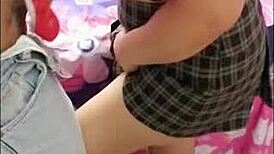 i trained my cute young schoolgirl to stroke my cock every time i get home from work. she knows it’s time and never complains about pleasing me.