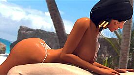 pharah's ass getting fucked hard in overwatch style