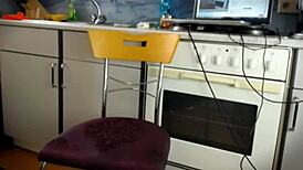 intimate moments in the naked kitchen, want to join?