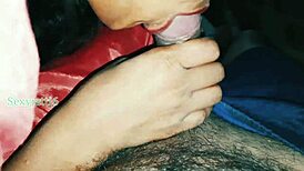 I can’t stop watching this Indian girl sucking cock so good