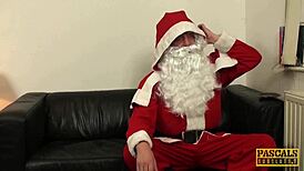 Pascalssubsluts: Submissive European Babe Bethany Richards Drilled Intensely By Santa With Cum In Mouth