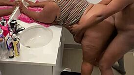 i set up a camera in my bathroom