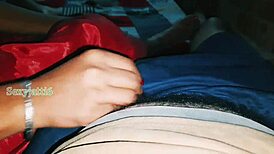 I can’t stop watching this Indian girl sucking cock so good