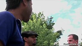 alex says, 'this is my first big gay cock'