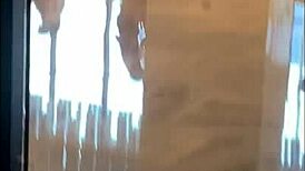 Asian Woman Enjoys Hotel Encounter.