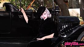 A beautiful blonde actress versus a hot brunette