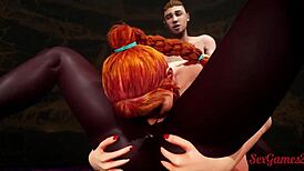 chicas sexys esperan turno para follarse una gran polla gangbang!