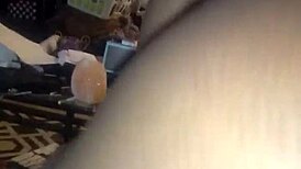 I give a blowjob to my baby with his big cock