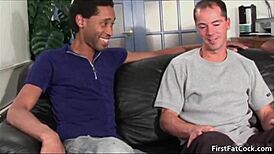 alex says, 'this is my first big gay cock'