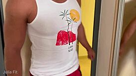 Neighbor Visits and Discovers Rubber Penis