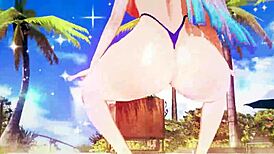 Nijisanji shows off Mmd's voluptuous figure in 3D, tantalizing tongue included