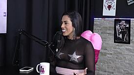 gang bang with thirteen men thrills karen bessa in red lingerie