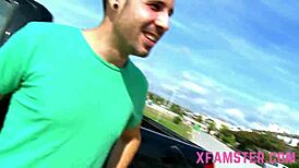 km 94 teases with tight petite body and shaved charm