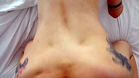 I picked up a skinny teen with small tits, bent her over for doggystyle pov, and came on her ass and feet in the hotel room