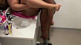 i set up a camera in my bathroom