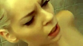 Blonde European Slut Gives Hairless Blowjob Leading To Cum And Assfucking