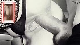 russian beauty savors warm cum after intense fucking