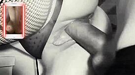 russian beauty savors warm cum after intense fucking